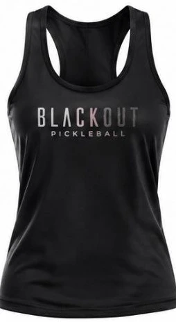 Black Women's Racerback Tank - angle 1 of 8