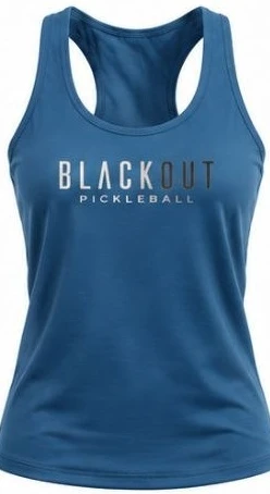 Steel Blue Women's Racerback Tank